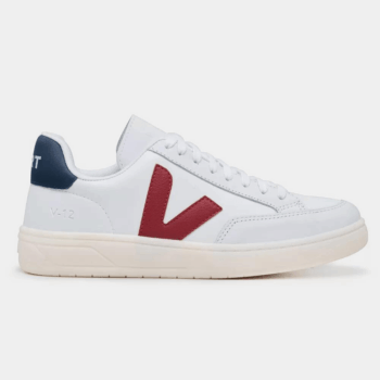 VERT V-12 LEATHER WHITE MARSALA NAUTICO